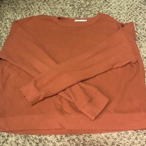 Burnt orange sweater size M